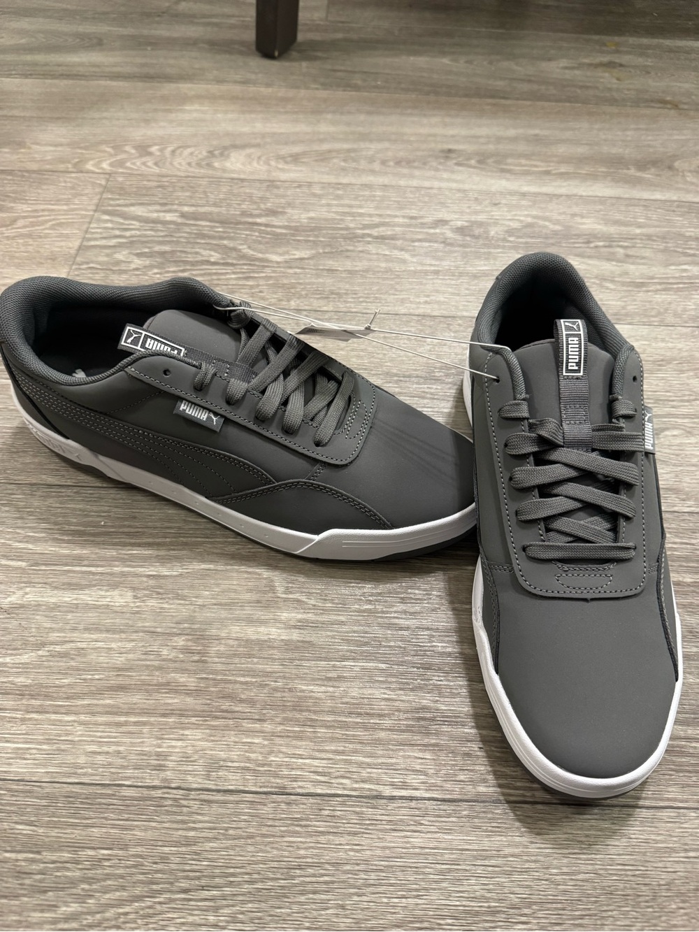 Puma Men's Charcoal Low-Top Sneakers